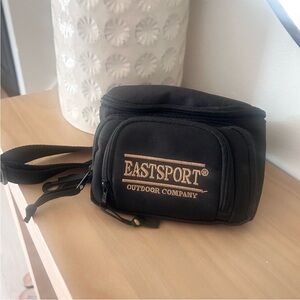 Vintage Eastsport Black Belt Bag Fanny Pack